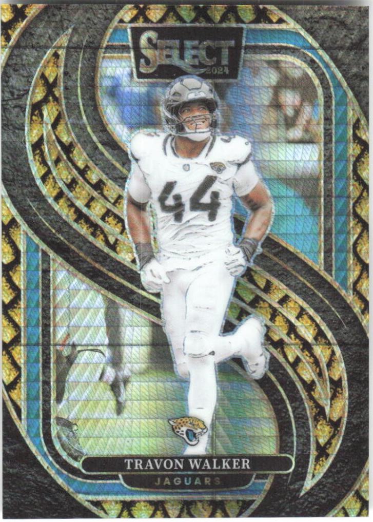 Travon Walker [Gold Dragon Scale Prizm] #197