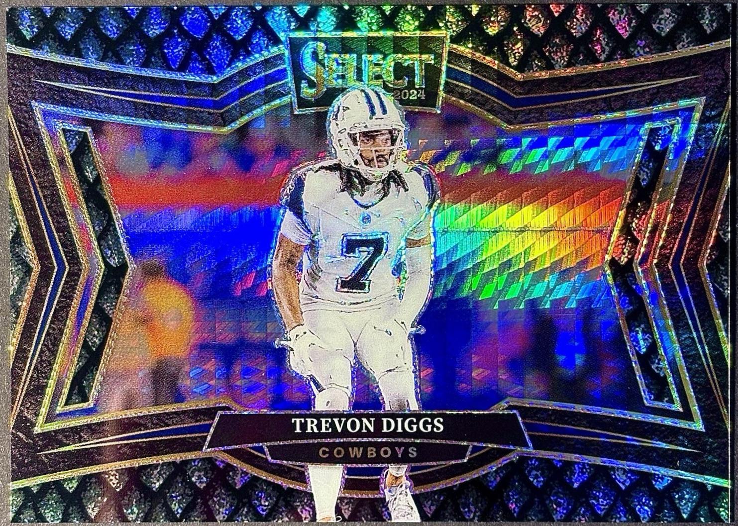 Trevon Diggs [Black Dragon Scale Prizm] #497