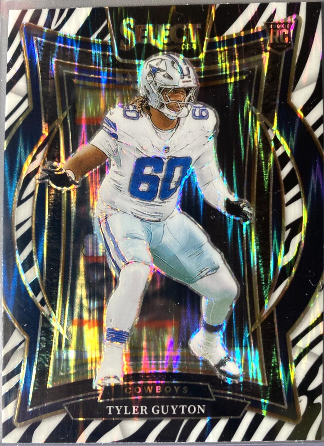 Tyler Guyton [Zebra Prizm Shock] #69