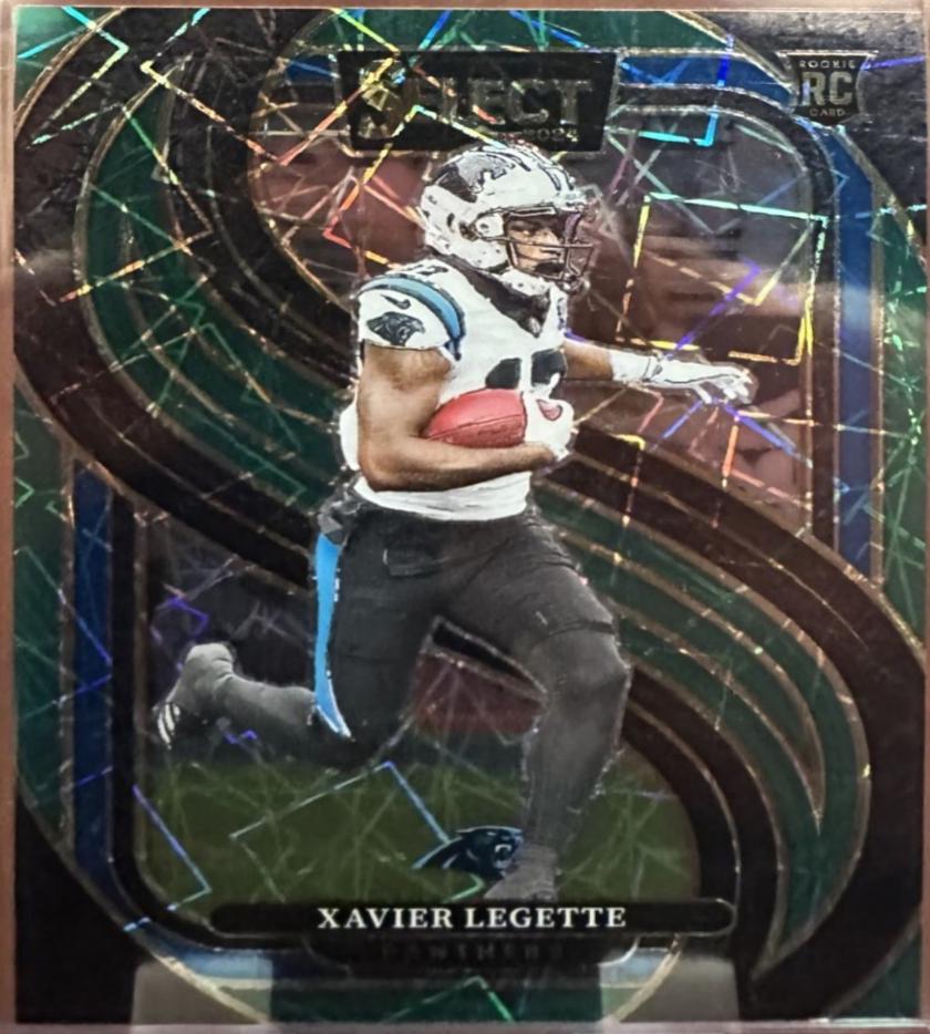 Xavier Legette [Green Disco Prizm] #101