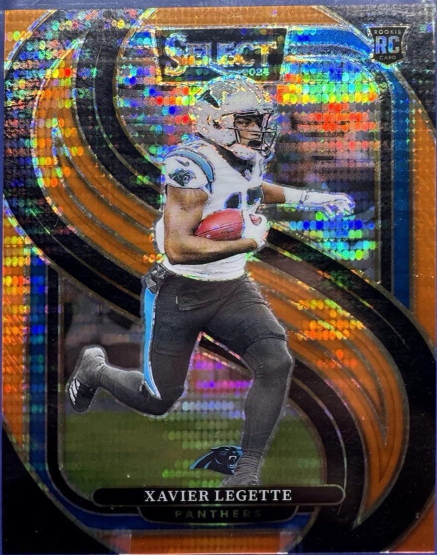 Xavier Legette [Neon Orange Pulsar Prizm] #101