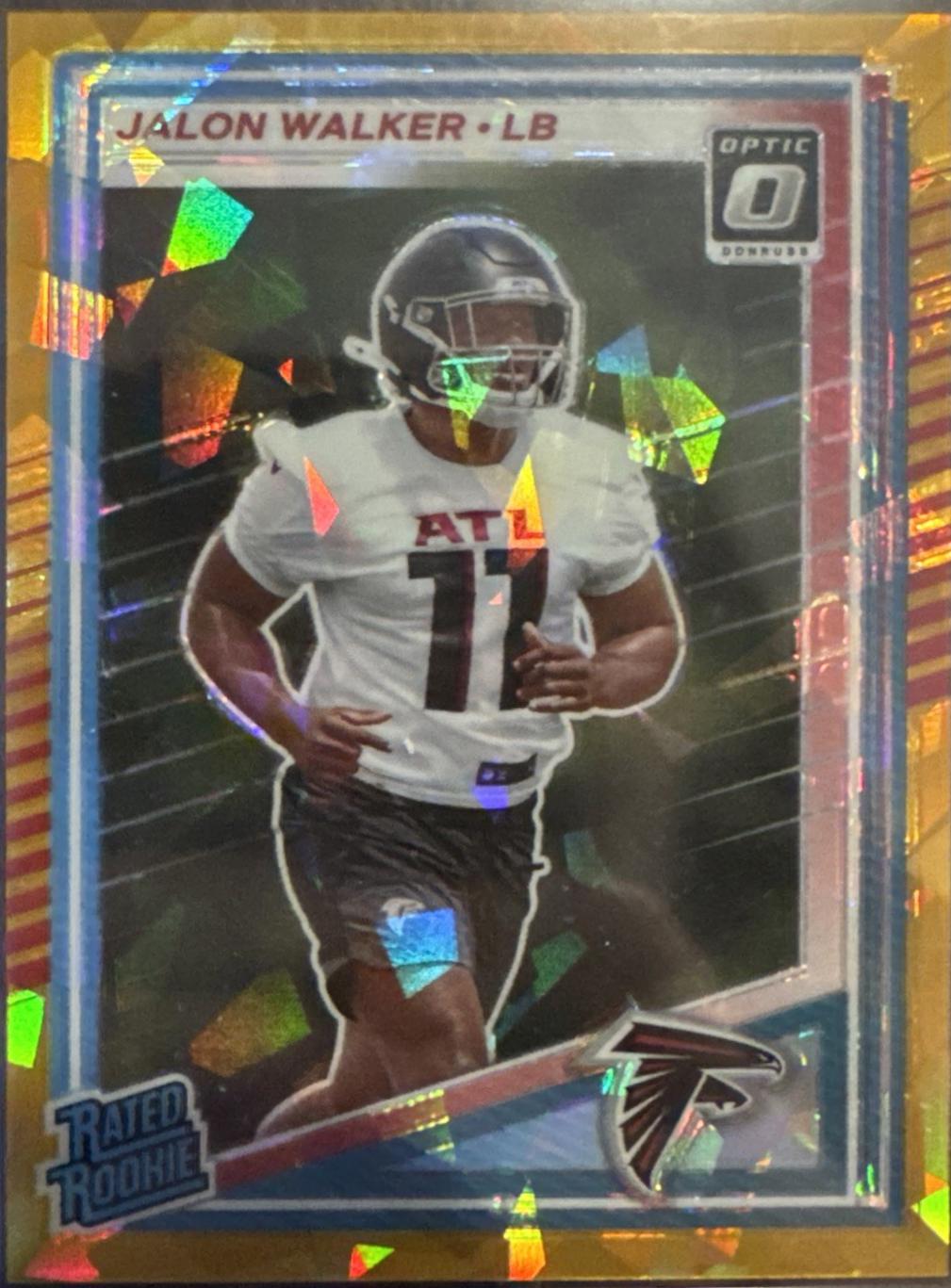 Jalon Walker [Gold Ice Optic Preview] #344