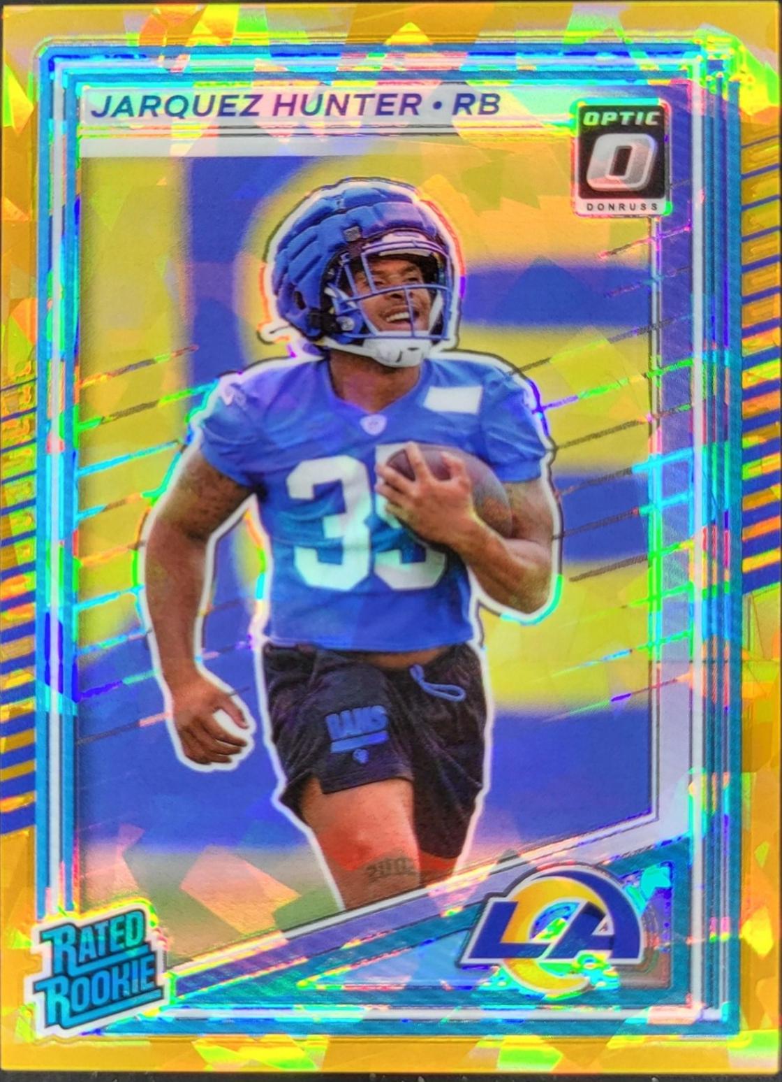 Jarquez Hunter [Gold Ice Optic Preview] #352