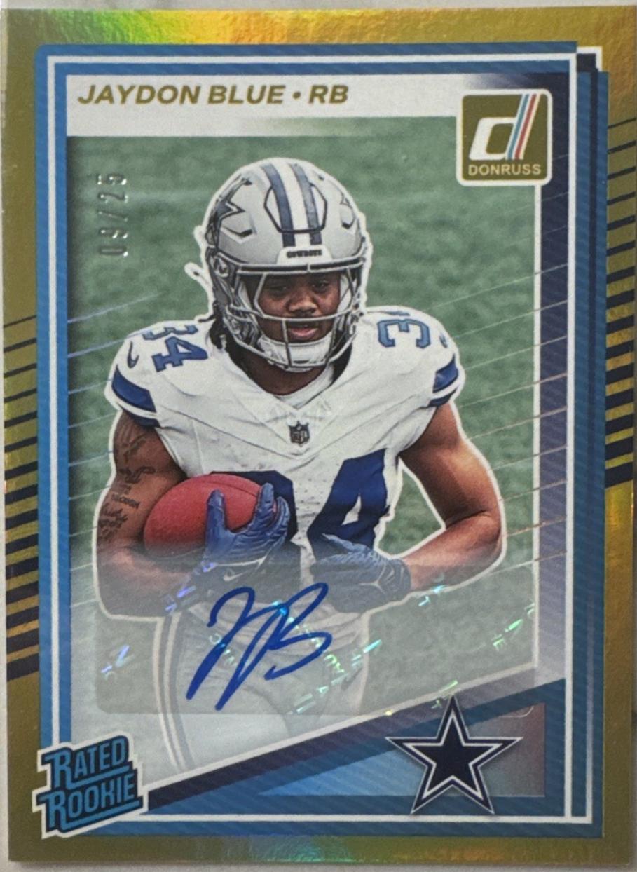 Jaydon Blue [Gold Autograph] #308