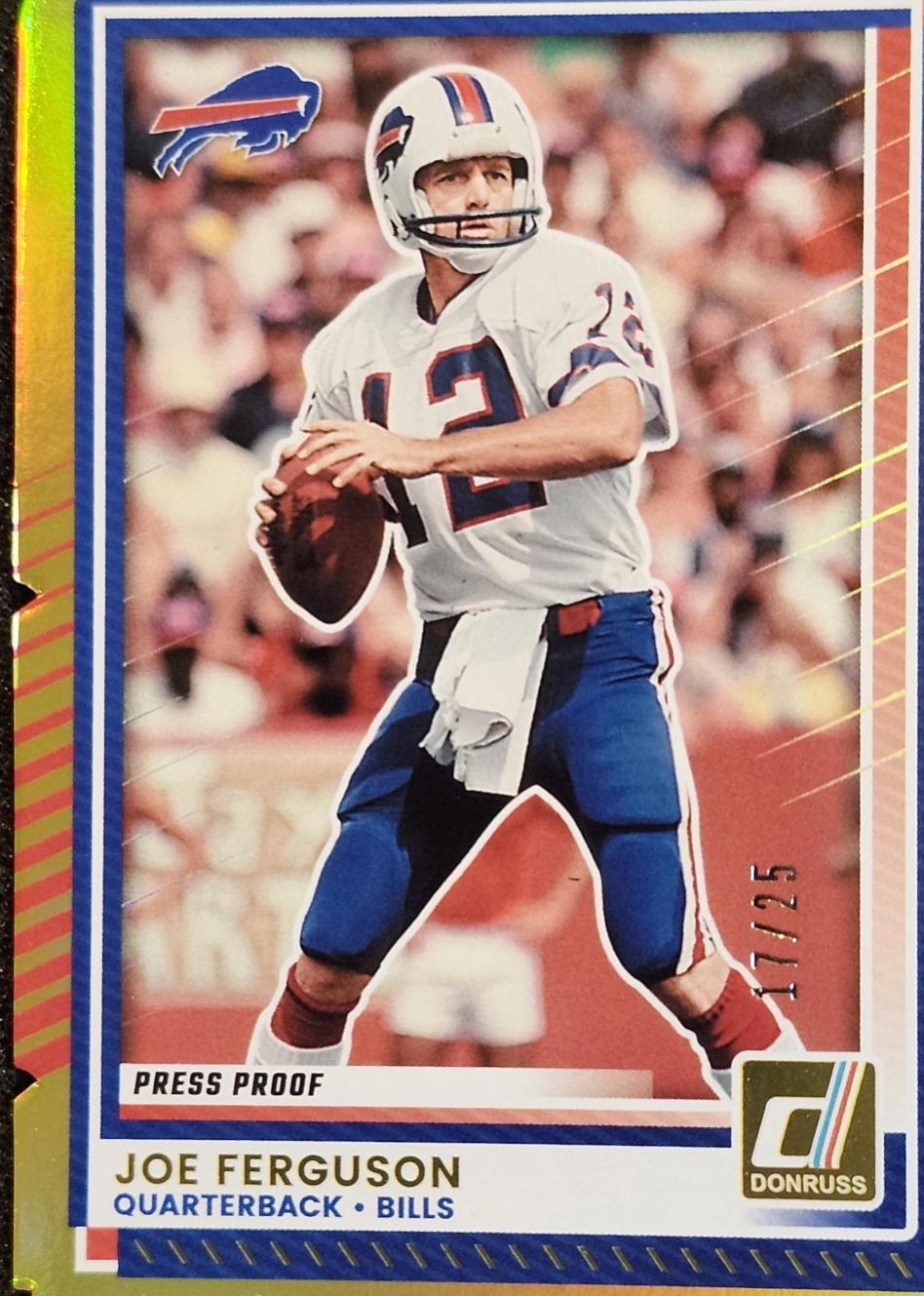 Joe Ferguson [Press Proof Gold Die-Cut] #203
