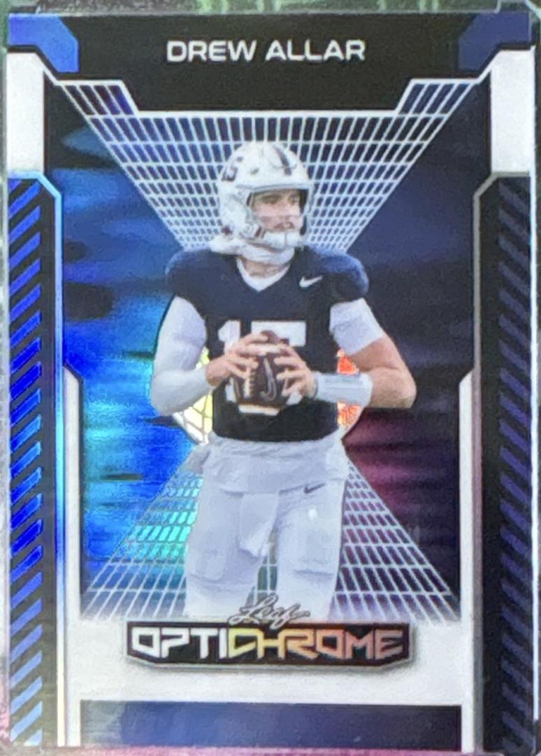 Drew Allar [Blue Prismatic] #80