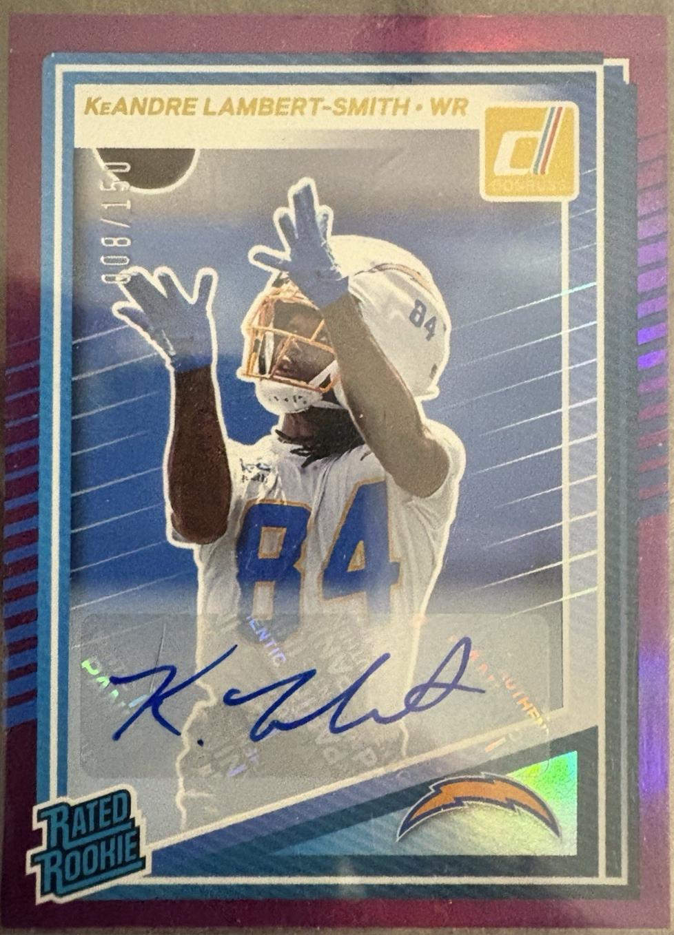 KeAndre Lambert-Smith [Purple Autograph] #367