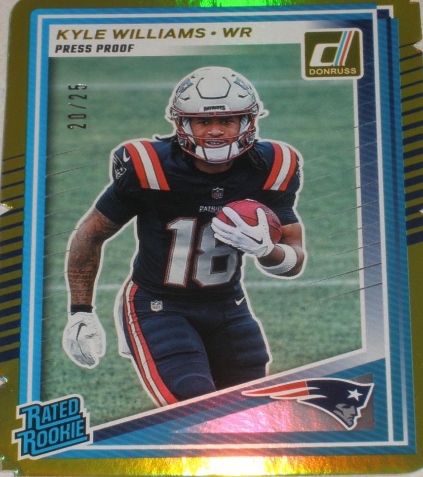 Kyle Williams [Press Proof Gold Die-Cut] #327