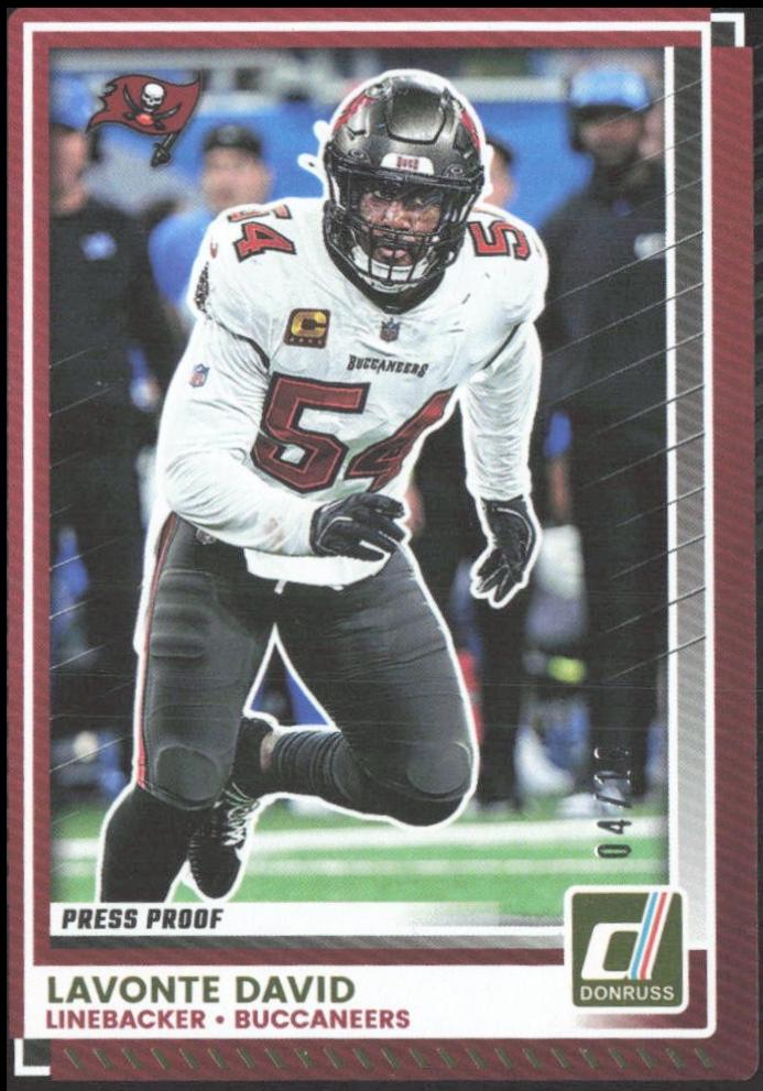 Lavonte David [Press Proof Black] #183