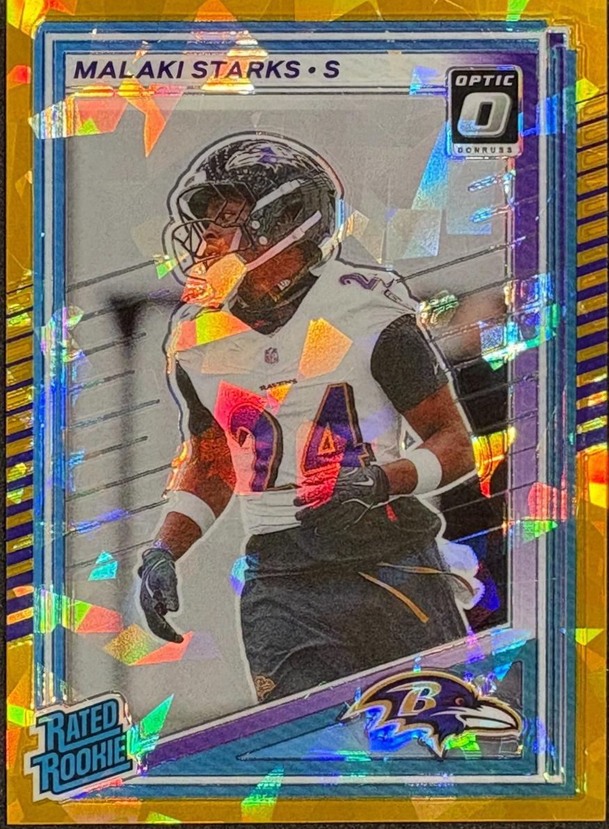 Malaki Starks [Gold Ice Optic Preview] #346