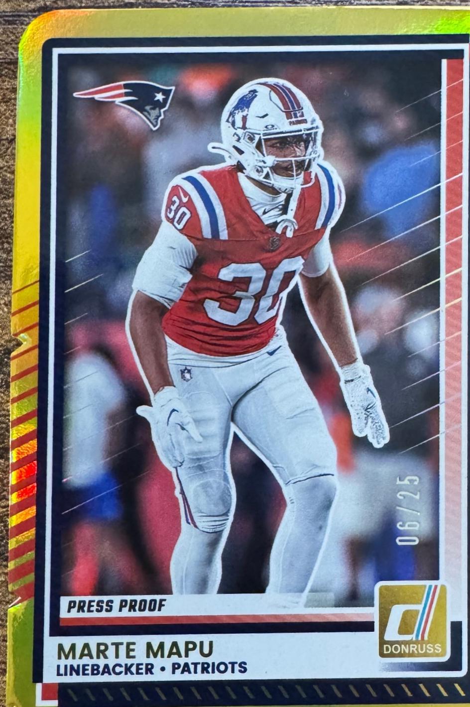 Marte Mapu [Press Proof Gold Die-Cut] #103