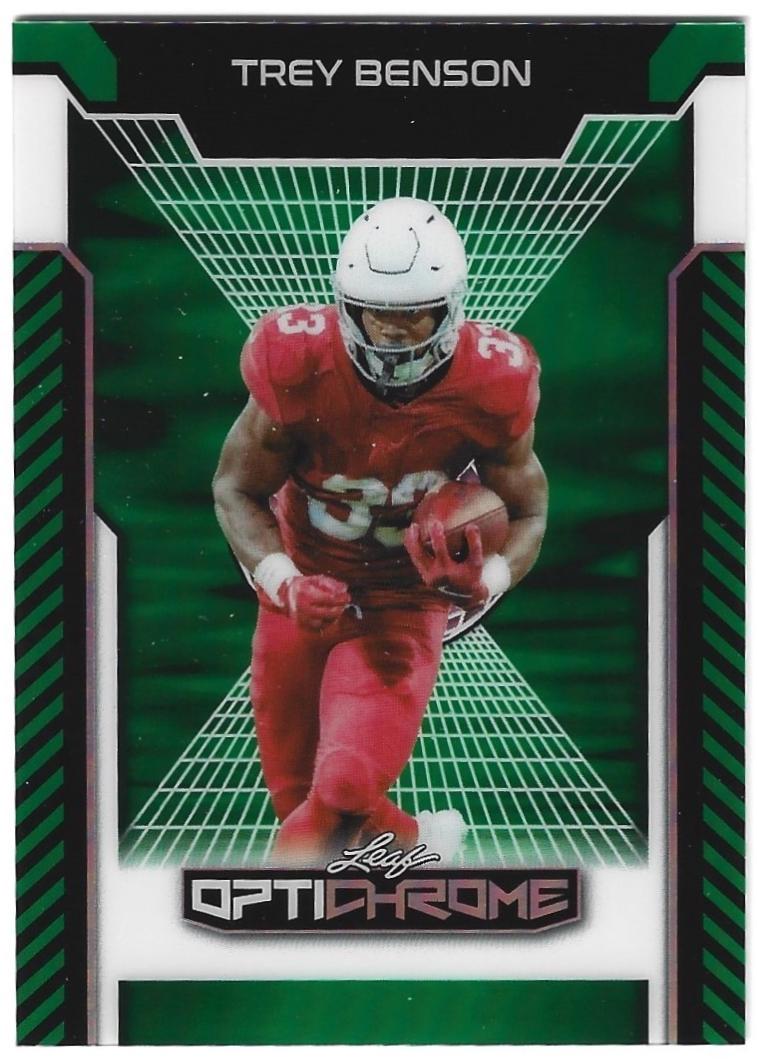 Trey Benson [Green Prismatic] #247