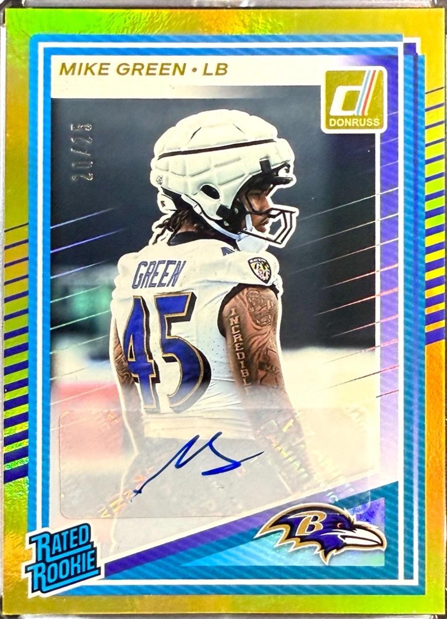 Mike Green [Gold Autograph] #397