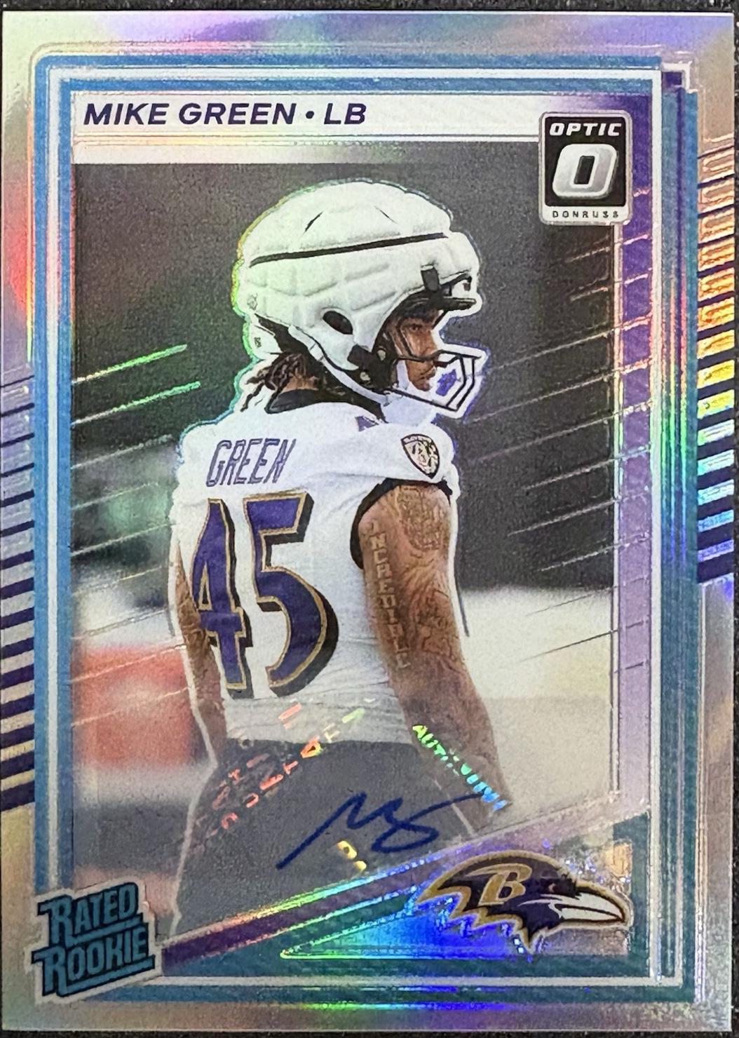 Mike Green [Optic Preview Autograph] #397
