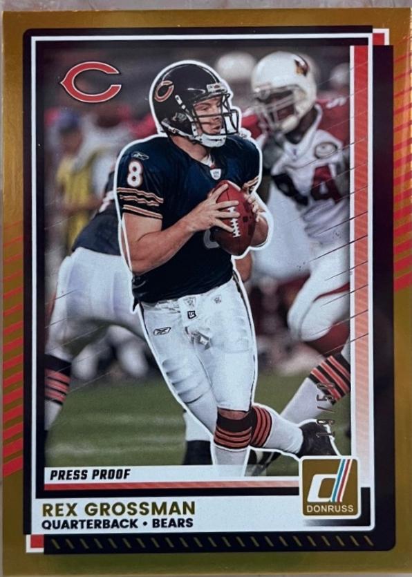Rex Grossman [Press Proof Gold] #86