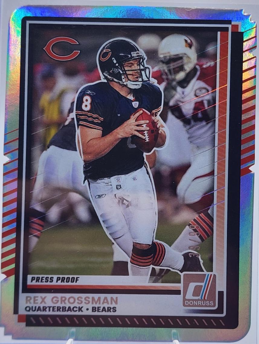 Rex Grossman [Press Proof Silver Die-Cut] #86