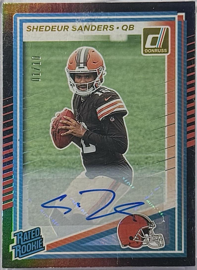 Shedeur Sanders [Black Autograph] #306
