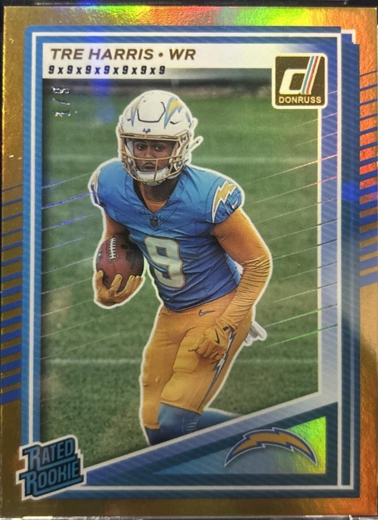 Tre Harris [Gold Autograph] #329