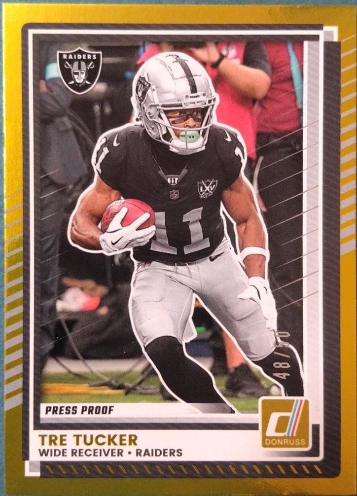Tre Tucker [Press Proof Gold] #90