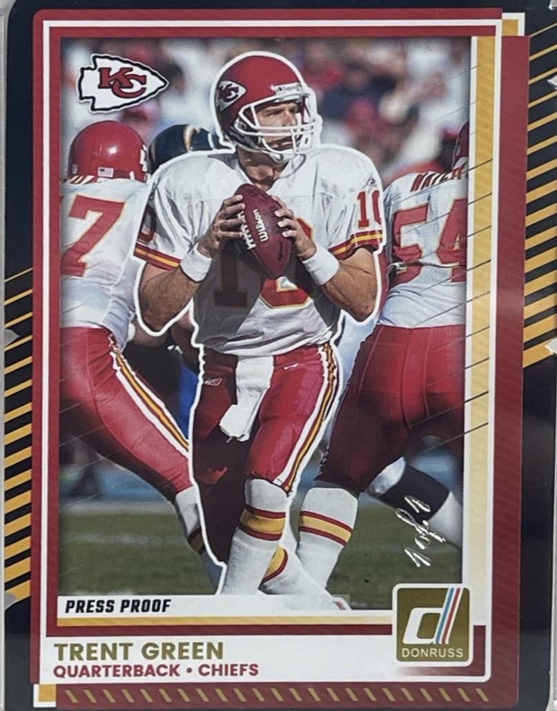 Trent Green [Press Proof Black Die-Cut] #77