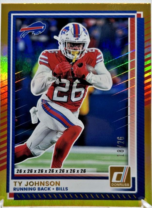 Ty Johnson [Jersey Number] #140