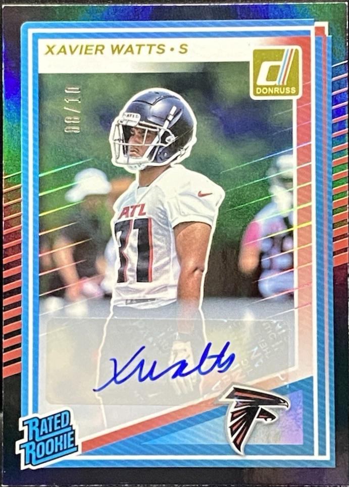 Xavier Watts [Black Autograph] #399