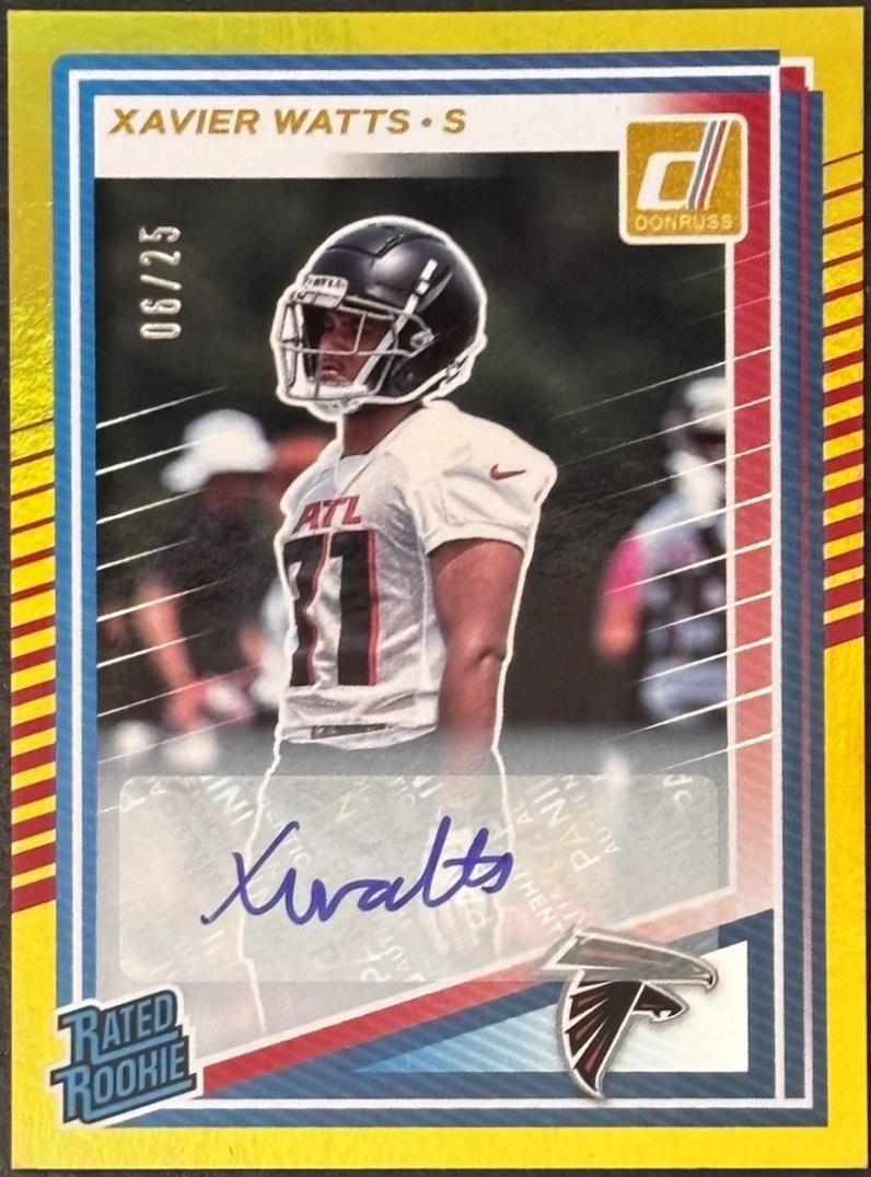 Xavier Watts [Gold Autograph] #399