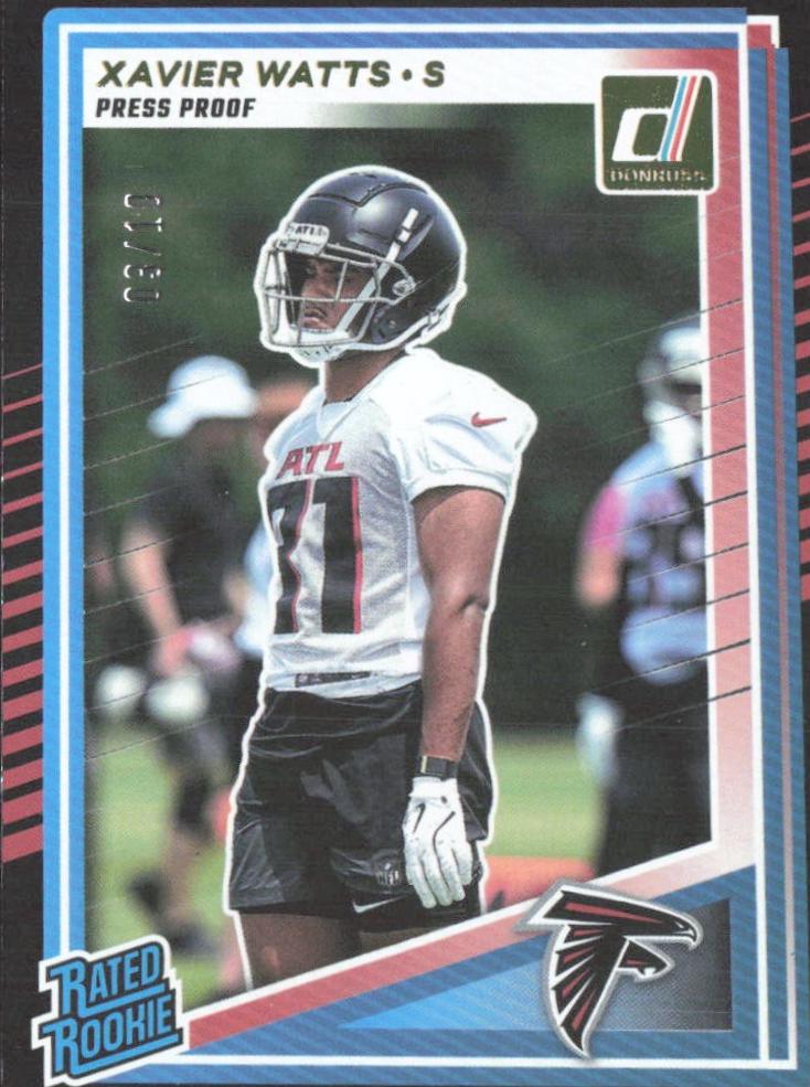 Xavier Watts [Press Proof Black] #399