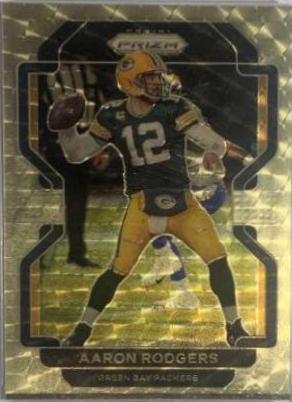 Aaron Rodgers [Gold Vinyl Prizm] #138