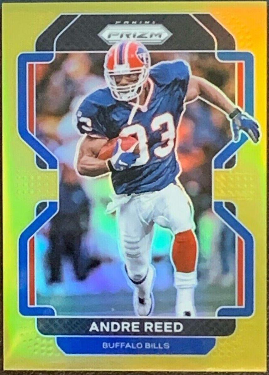 Andre Reed [Gold Prizm] #124
