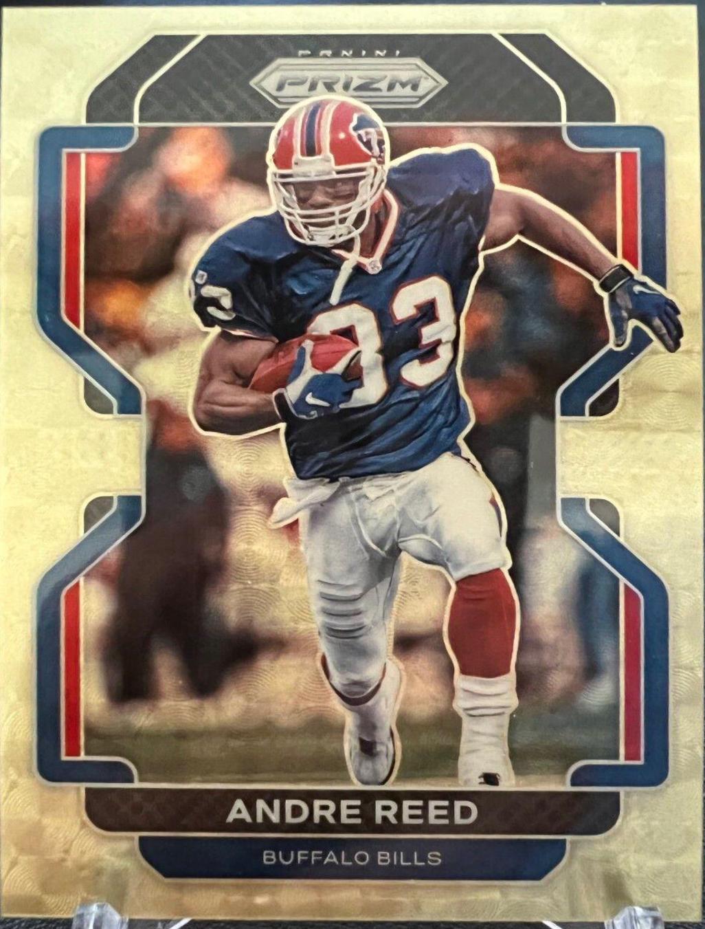 Andre Reed [Gold Vinyl Prizm] #124