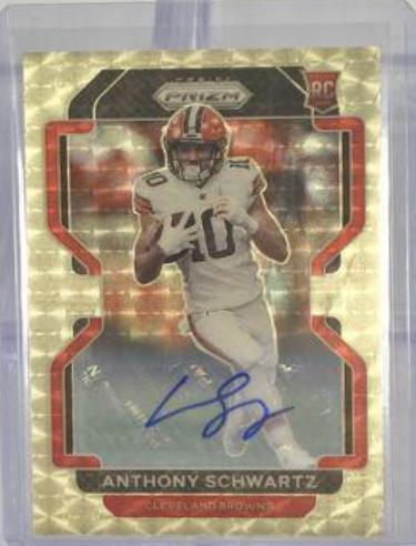 Anthony Schwartz [Autograph Gold Vinyl Prizm] #361