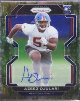 Azeez Ojulari [Autograph Camo Prizm] #386