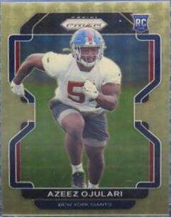 Azeez Ojulari [Gold Vinyl Prizm] #386