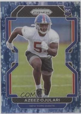 Azeez Ojulari [Navy Camo Prizm] #386