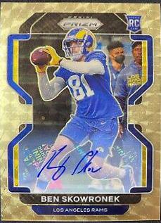 Ben Skowronek [Autograph Gold Vinyl Prizm] #413