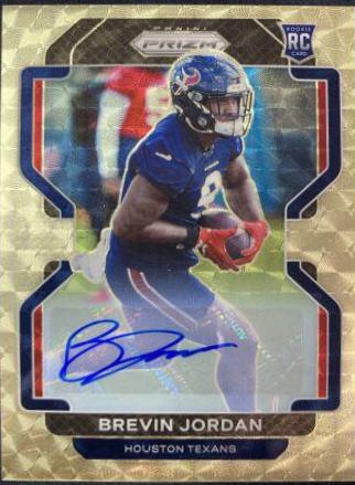 Brevin Jordan [Gold Vinyl Prizm] #417
