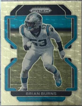 Brian Burns [Gold Vinyl Prizm] #316