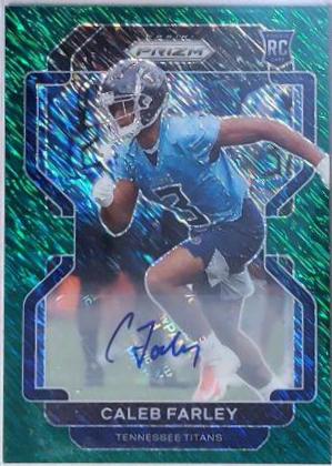 Caleb Farley [Autograph Green Shimmer] #375