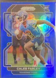 Caleb Farley [Blue Prizm] #375
