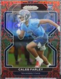 Caleb Farley [Snakeskin Prizm] #375