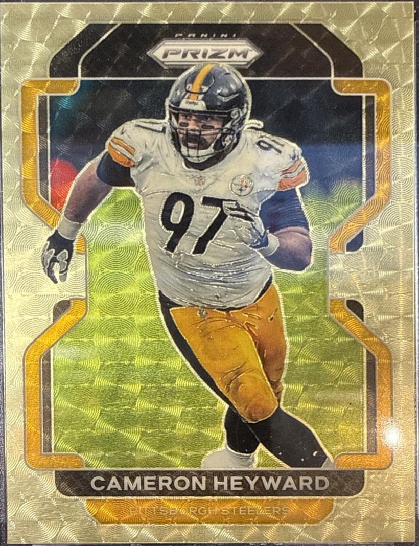 Cameron Heyward [Gold Vinyl Prizm] #254