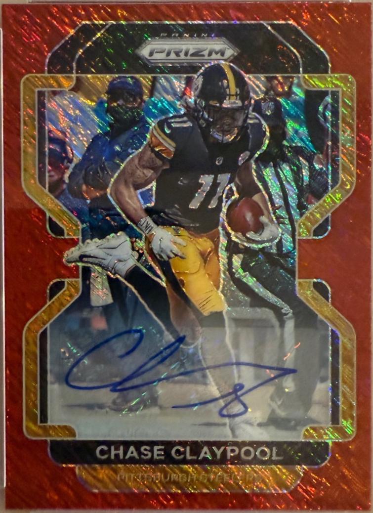 Chase Claypool [Autographs Red Shimmer] #251