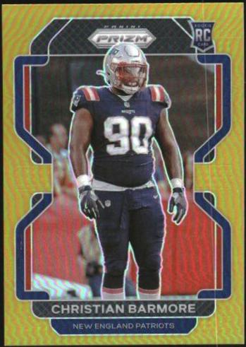 Christian Barmore [Gold Prizm] #388