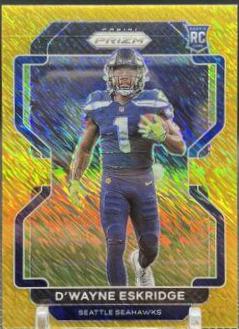 D'Wayne Eskridge [Gold Shimmer] #349