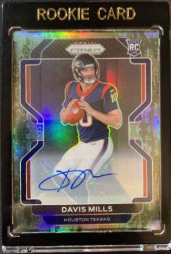 Davis Mills [Autograph Camo Prizm] #352