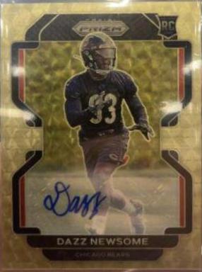Dazz Newsome [Autograph Gold Vinyl Prizm] #427