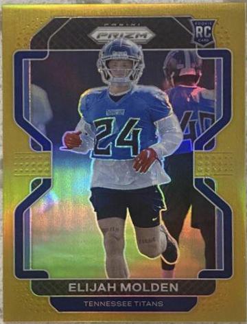 Elijah Molden [Gold Prizm] #422
