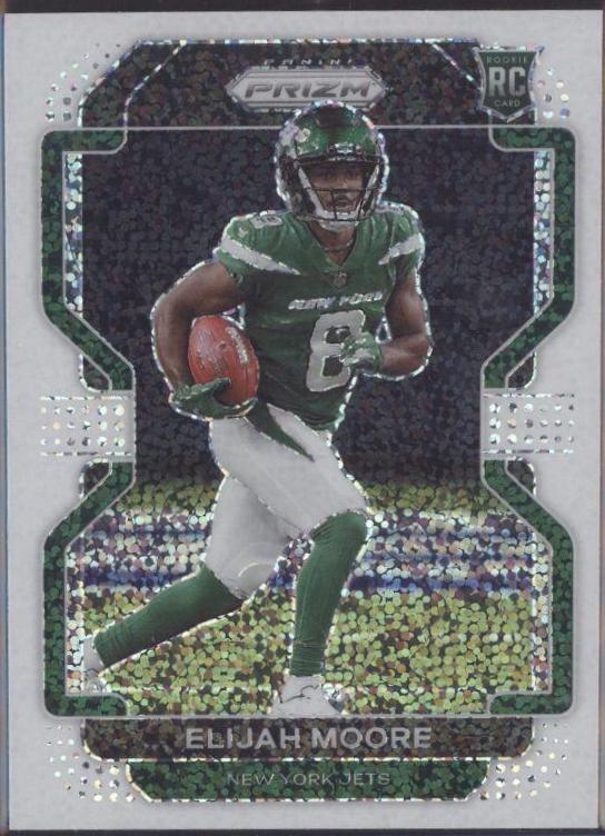 Elijah Moore [White Sparkle Prizm] #346