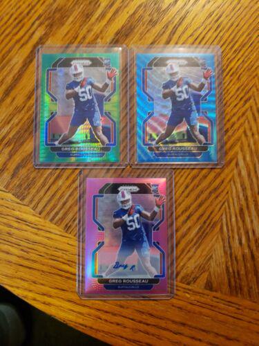 Greg Rousseau [Autograph Blue Shimmer] #434